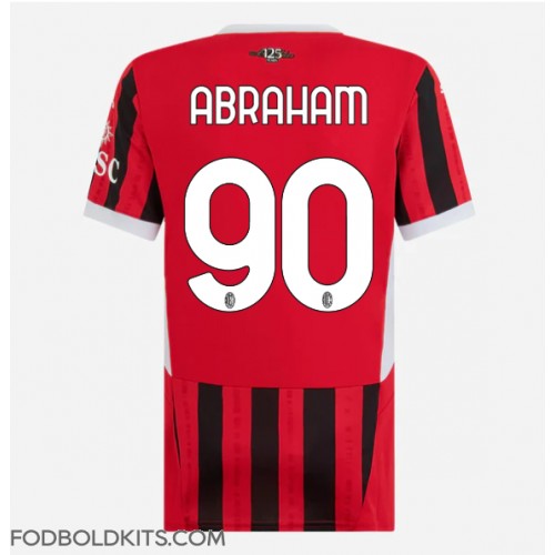 AC Milan Tammy Abraham #90 Hjemmebanetrøje Dame 2024-25 Kortærmet